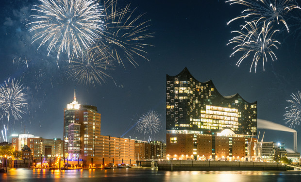 Teaser Panorama Hamburg Silvester: