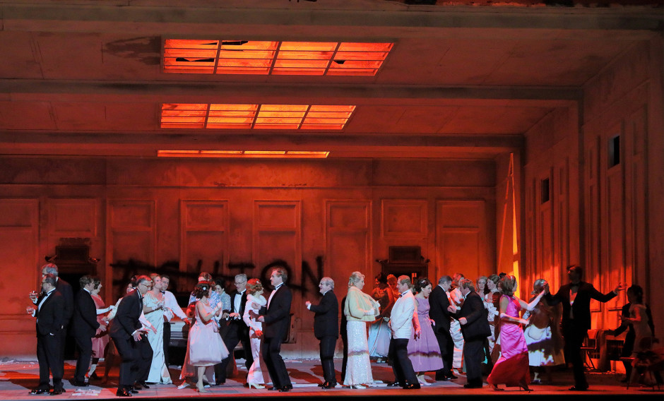 02 München, Staatsoper, Szene aus "Lucia di Lammermoor": 