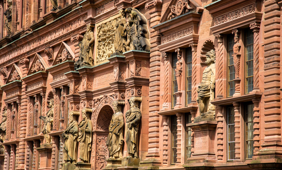 06 Heidelberg, Schloss, Ottheinrichsbau: 