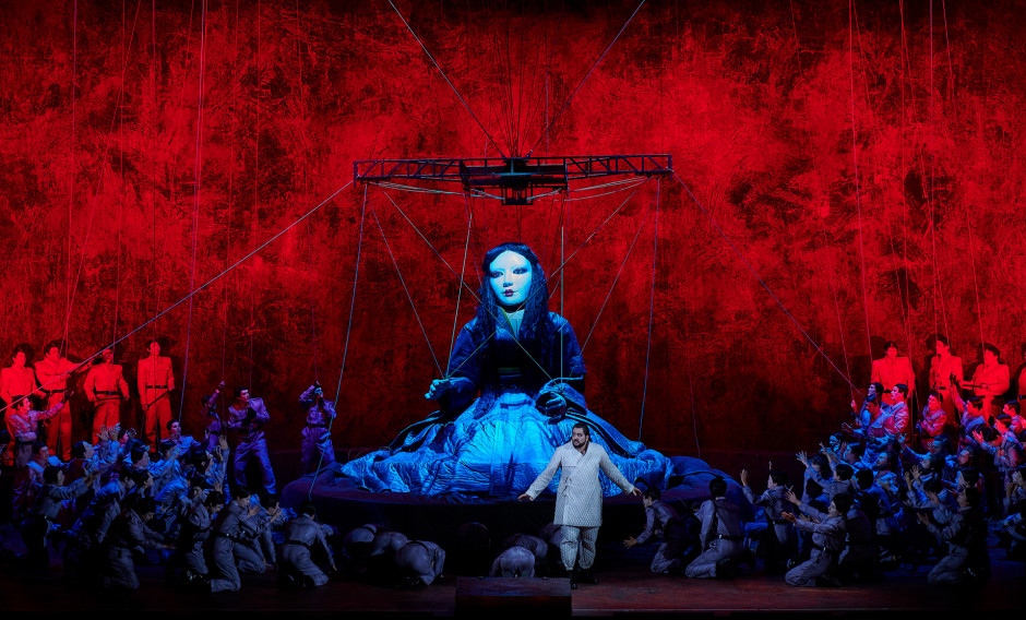 08 Berlin, Staatsoper, Szene aus "Turandot": 