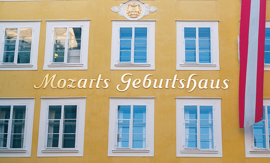 11 Salzburg, Mozart Geburtshaus: 